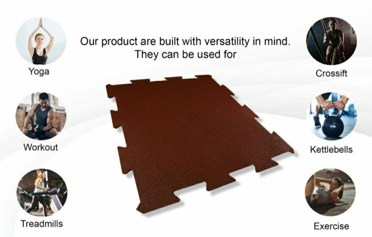 interlocked gym flooring